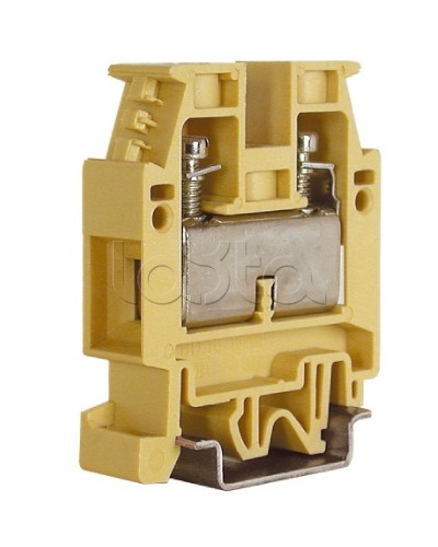 зажим бежевый 16 кв.мм DKC ZCB510 в Оренбурге Аксессуары для стоек и шкафов Pintop.ru