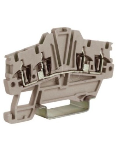 Зажим 1,5 кв.мм синий 2 ввод/2 вывода DKC ZHI420 в Оренбурге Держатели, клипсы, скобы Pintop.ru