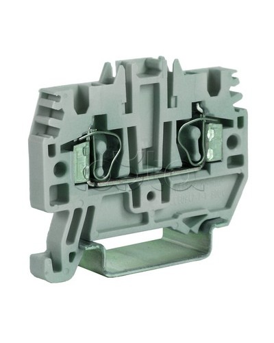 Зажим серый 6 кв.мм DKC ZHM320GR в Оренбурге Держатели, клипсы, скобы Pintop.ru