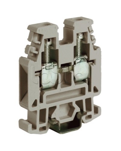 Зажим 4 кв.мм серый DKC ZRP300GR в Оренбурге Крепежные изделия Pintop.ru