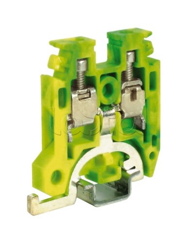 Зажим для заземления желт.зелен 2,5 кв.мм DKC ZTR110 в Оренбурге Крепежные изделия Pintop.ru