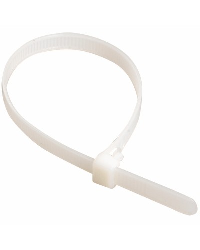 Хомут-стяжка нейлоновый, стандартный P6.6 7.8x180 белый DKC 25223 (100 шт/уп) в Оренбурге Стяжки-хомуты Pintop.ru