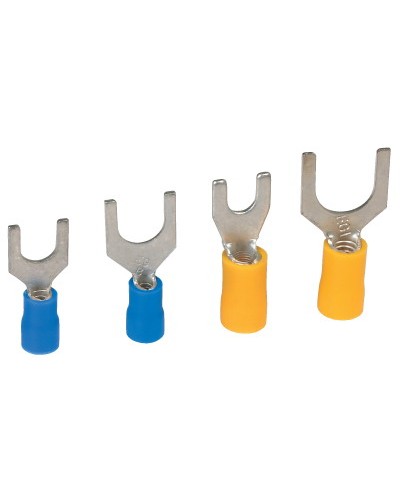 Наконечник вилочный с изолир.фланцем 0,25-1,5 кв.мм 3,5 мм (НВИ) DKC 2A135SP в Оренбурге Держатели, клипсы, скобы Pintop.ru