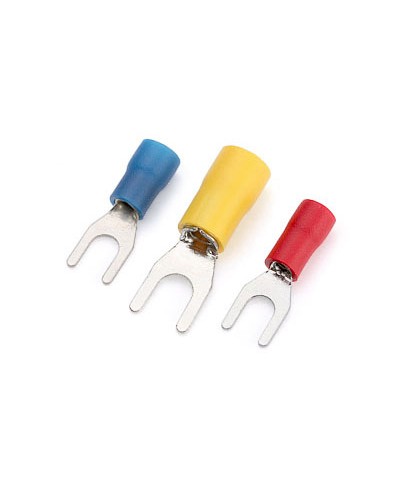 Наконечник вилочный с изолир.фланцем 1,5-2,5 кв.мм 3,5 мм (НВИ) DKC 2B135P в Оренбурге Крепежные изделия Pintop.ru