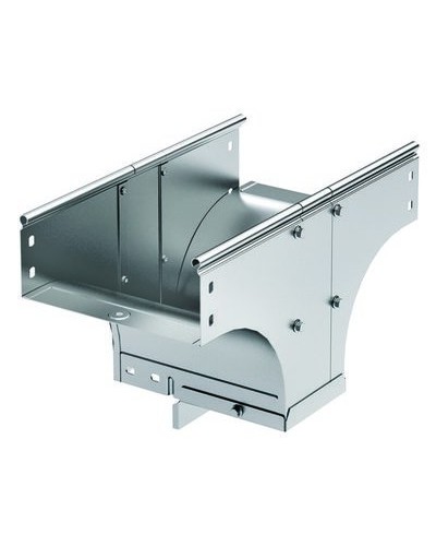 Ответвитель-переходник TDSR T-обр. вертикальный 500/200 в комплекте с крепежными элементами и соединительными в Оренбурге Аксессуары для лотков Pintop.ru