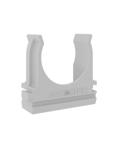 Держатель с защелкой, д.25мм, в упаковках по 5шт. DKC (51025R5) в Оренбурге Держатели, клипсы, скобы Pintop.ru