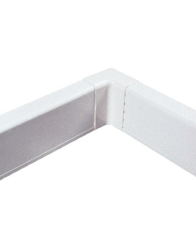 Угол внутренний для плинтусного короба 100х40 мм белый DKC AIR10042 в Оренбурге Аксессуары для кабель-канала Pintop.ru