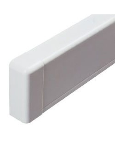 Заглушка для плинтусного короба 100х40 мм белый DKC AIR10045 в Оренбурге Аксессуары для стоек и шкафов Pintop.ru