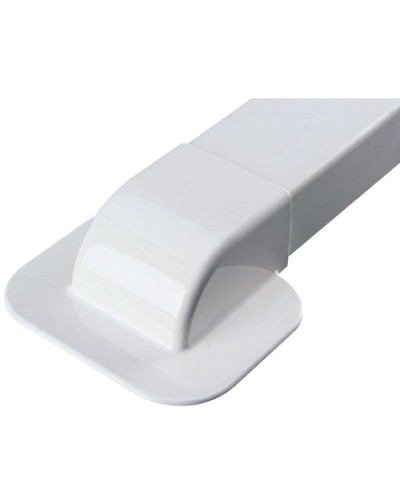 Ввод в стену под углом 90 град. для короба 42х40 мм DKC AIR42408 в Оренбурге Аксессуары для стоек и шкафов Pintop.ru