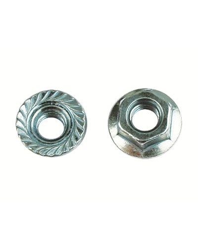 Гайка М10 с насечкой горячеоцинкованная DKC / ДКС (CM101000HDZ) в Оренбурге Аксессуары для лотков Pintop.ru