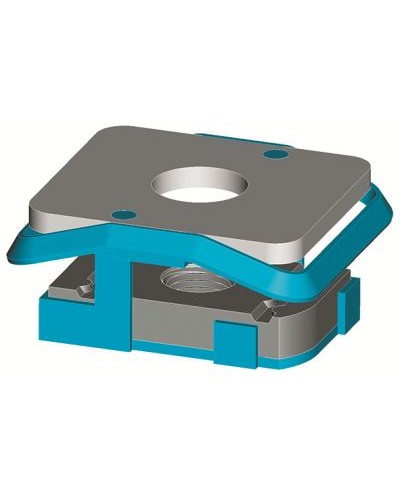 Гайка М8, монтажная, для крепления монтажных аксессуаров, оцинкованная сталь DKC (CM340800) в Оренбурге Аксессуары для лотков Pintop.ru