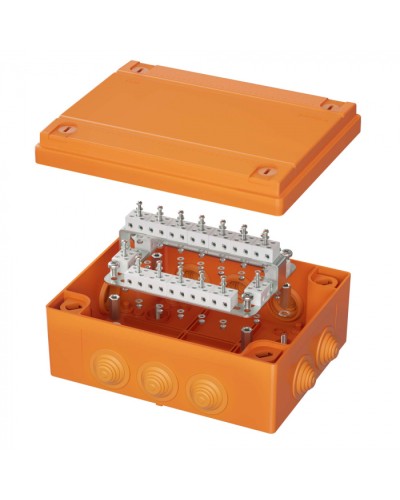 Коробка пластиковая FS с кабельными вводами иклеммниками DKC (FSB414004) в Оренбурге Распределительные коробки Pintop.ru