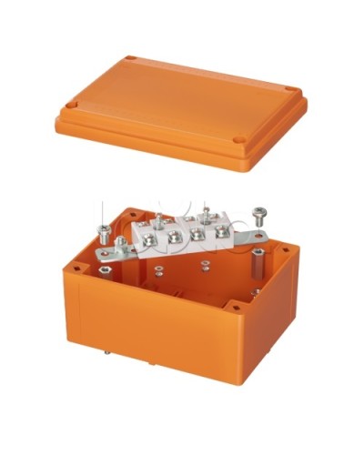 Коробка пластиковая FS с гладкими стенками и клеммниками IP56,150х110х70мм DKC (FSK20410) в Оренбурге Распределительные коробки Pintop.ru