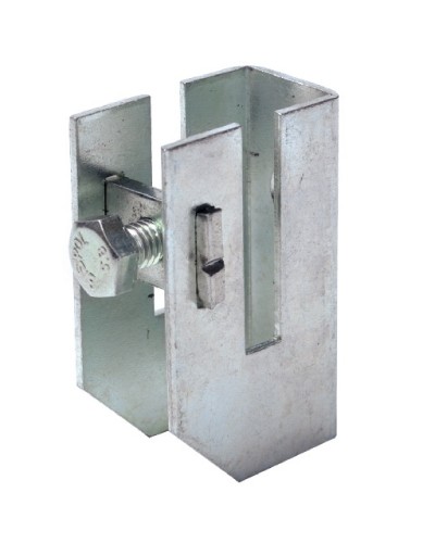 Скоба-держатель полосы с болтом DKC ND2312 в Оренбурге Держатели, клипсы, скобы Pintop.ru