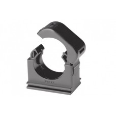 Держатель с крышкой DN 17 мм, полиамид, цвет чёрный (PASW17N)