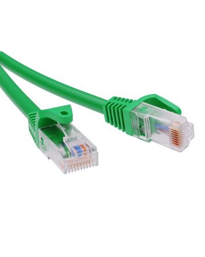 Патч-корд неэкранированный CAT6 U/UTP 4х2, LSZH, зелёный, 5м DKC RN6UU4550GN в Оренбурге Патчкорды (медные) Pintop.ru