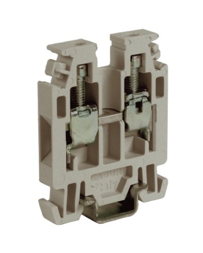 Зажим 2,5 кв.мм серый DKC ZRN500GR в Оренбурге Крепежные изделия Pintop.ru