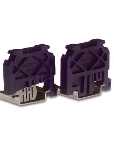 Торцевой упор BTU для фиксации клеммных зажимов на рейке ДКС ZBT005 в Оренбурге Держатели, клипсы, скобы Pintop.ru