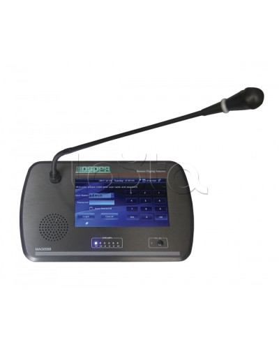 Консоль микрофонная DSPPA MAG-6588 в Оренбурге Система оповещения и трансляции Dsppa Pintop.ru