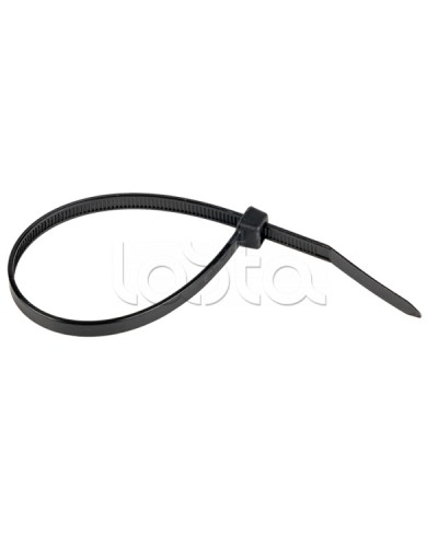 Хомут нейлоновый черный (4,8х200) (100шт.) EKF Basic (plc-cb-4.8x200) в Оренбурге Стяжки-хомуты Pintop.ru