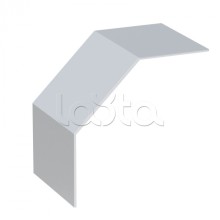 Крышка на угол 90 градусов вертикальный внешний лестничный усиленная 150x700 мм (2 мм) EKF (kvoltp90150700-2)