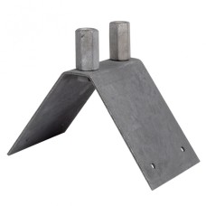 Крепление молниеприёмника D=16 на конёк, угол 60 град. HZ EKF PROxima (lp-04003)