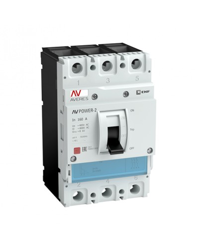 Автоматический выключатель AV POWER-1/3 25А 80kA TR EKF AVERES (mccb-13-25H-TR-av) в Оренбурге Электротехническое оборудование Pintop.ru