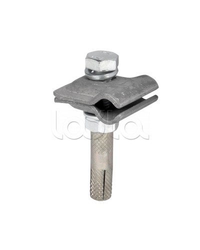 Зажим прута унив. малый 51510 HZ (30x30мм) с анкером EKF PROxima (lp-51511) в Оренбурге Крепежные изделия Pintop.ru