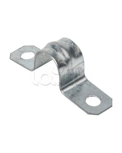 Скоба металлическая двухлапковая d14-15 мм (100 шт) EKF PROxima (sm-2-14-15) в Оренбурге Держатели, клипсы, скобы Pintop.ru