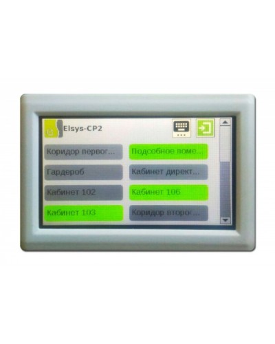 Клавиатура подсистемы охранной сигнализации Elsys-CP2 в Оренбурге Сетевая СКУД Elsys Pintop.ru
