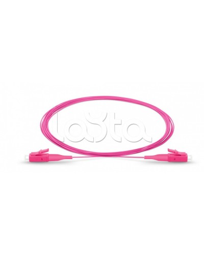 Оптический монтажный шнур 50/125, OM4, LC, 3 метра, оконцован с двух сторон Eurolan (42B-40-LC-03) в Оренбурге Патч-корды и пигтейлы Pintop.ru