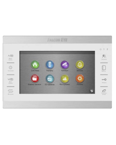 Видеодомофон Falcon Eye FE-70 ATLAS HD (White) VZ в Оренбурге Абонентские видеоустройства Pintop.ru