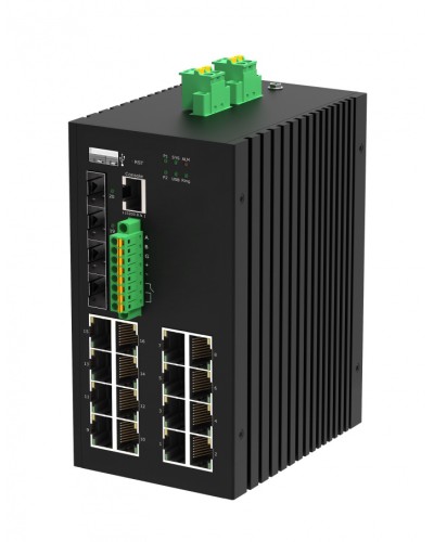 Управляемый промышленный L3 коммутатор Gigalink GL-SW-G307-16P4ST-I(BT) в Оренбурге Коммутаторы Pintop.ru