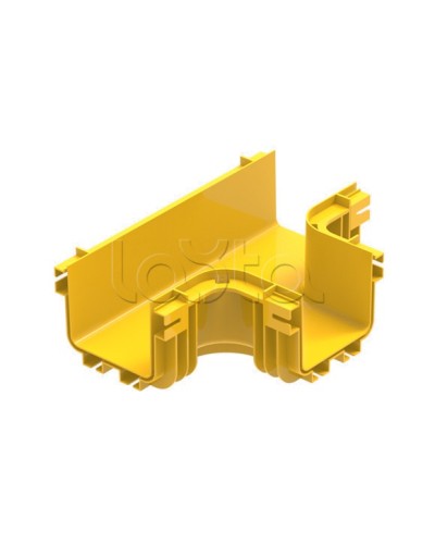 Ответвитель Т-образный пластиковый Hyperline FBTR-120-TEE в Оренбурге Аксессуары для лотков Pintop.ru