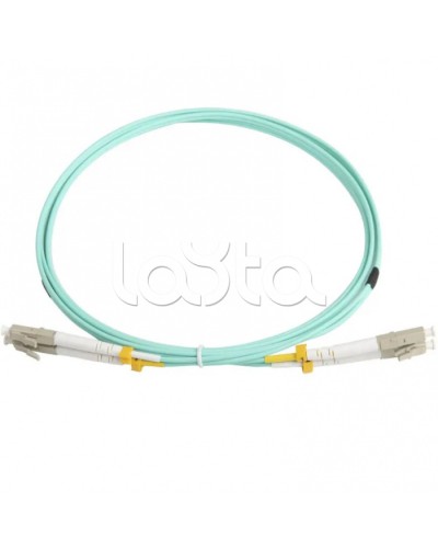 Патч-корд волоконно-оптический MM 50/125(OM3), LC-LC, duplex, LSZH, 2 м Hyperline FC-D2-503-LC/PR-LC/PR-H-2M-LSZH-AQ (FC-503-LC-LC-10G-2M) в Оренбурге Патч-корды оптические Pintop.ru