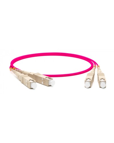 Патч-корд волоконно-оптический Hyperline FC-D2-504-SC/PR-ST/PR-H-2M-LSZH-MG в Оренбурге Патч-корды оптические Pintop.ru