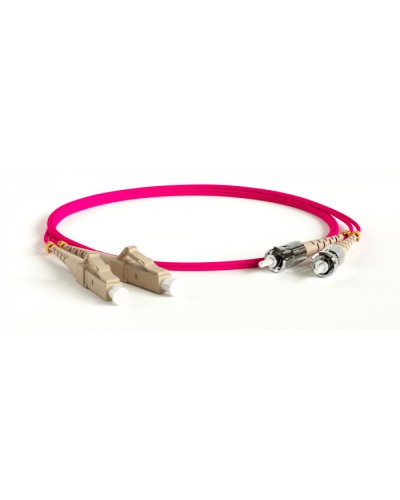 Патч-корд волоконно-оптический Hyperline FC-D2-504-ST/PR-ST/PR-H-5M-LSZH-MG в Оренбурге Патч-корды оптические Pintop.ru