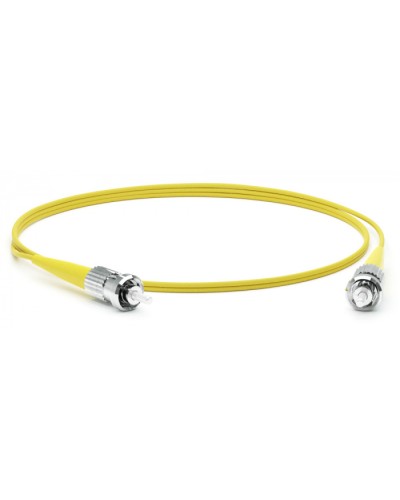 Патч-корд волоконно-оптический Hyperline FC-S2-9-LC/UR-ST/UR-H-10M-LSZH-YL в Оренбурге Патч-корды оптические Pintop.ru