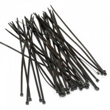 Стяжка нейлоновая неоткрывающаяся, безгалогенная Hyperline GT-150IBC