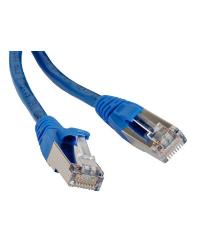 Патч-корд экранированный Hyperline PC-LPM-STP-RJ45-RJ45-C5e-5M-LSZH-BL в Оренбурге Патчкорды (медные) Pintop.ru