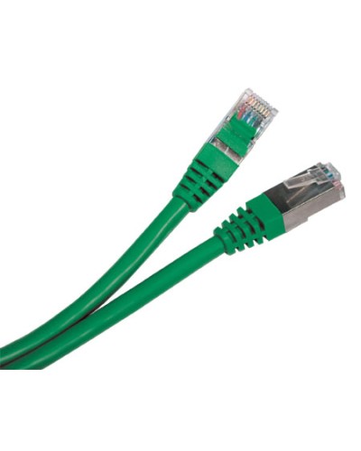 Патч-корд экранированный Hyperline PC-LPM-STP-RJ45-RJ45-C6-0.5M-LSZH-GN в Оренбурге Патчкорды (медные) Pintop.ru