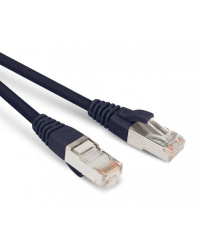 Патч-корд экранированный Hyperline PC-LPM-STP-RJ45-RJ45-C6-10M-LSZH-BK в Оренбурге Патчкорды (медные) Pintop.ru
