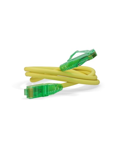 Патч-корд Hyperline PC-LPM-UTP-RJ45-RJ45-C6a-1.5M-LSZH-YL в Оренбурге Патчкорды (медные) Pintop.ru