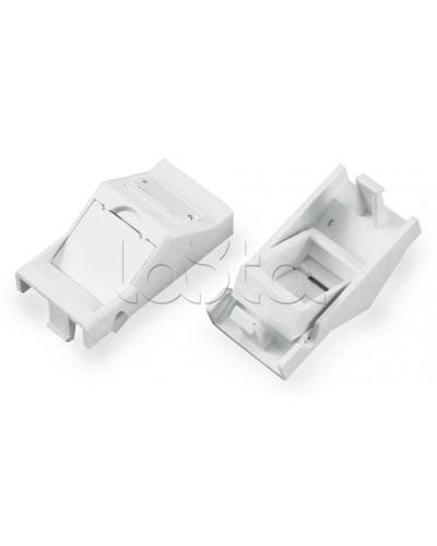 Вставка угловая 45x22.5 для 1 модуля формата Keystone Jack Hyperline SIP2A-1K-M45-22.5 в Оренбурге Модули Keystone Pintop.ru