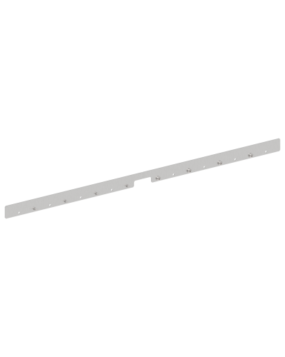 FORMAT Планка секционирования компенсационная тип 1 (12,5мм) в шкаф шириной 1000 мм IEK (FO-00-BPS1-100) в Оренбурге Аксессуары для стоек и шкафов Pintop.ru