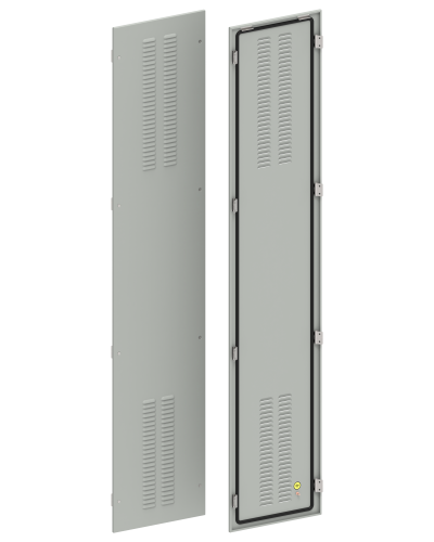 FORMAT Панель задняя вентилируемая 2000х400мм IEK (FO-00-PBV-200-040) в Оренбурге Аксессуары для стоек и шкафов Pintop.ru