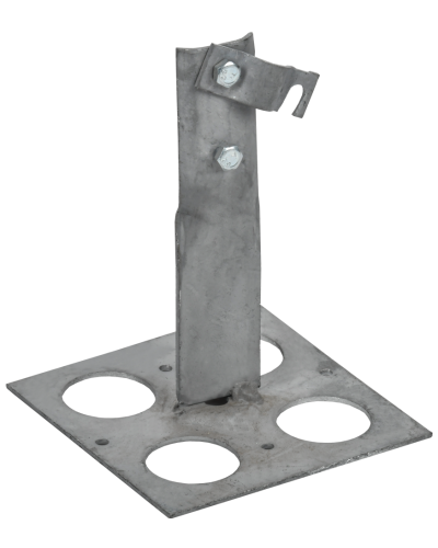 Держатель проводника круглого 6-10мм винтовой IEK (ZDP85-13-1-16-150) в Оренбурге Крепеж Pintop.ru