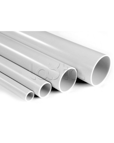 Труба гладкая самозатухающий ПВХ 40 мм IEK CTR10-040-K41-024I (24 м) в Оренбурге Гладкая труба Pintop.ru