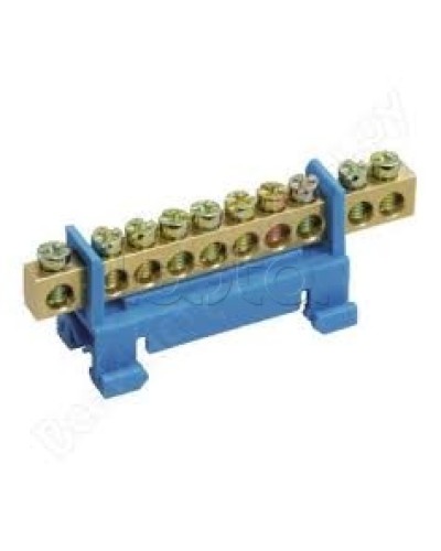 Шина нулевая с DIN-изолятором типа «Стойка» ШНИ-6х9-14-С-С IEK YNN10-69-14P-K07 в Оренбурге Клеммные колодки Pintop.ru