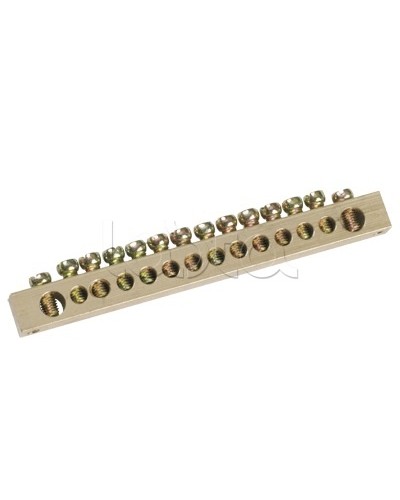 Шина нулевая 8x12 8/2 IEK YNN21-08-100 в Оренбурге Клеммные колодки Pintop.ru